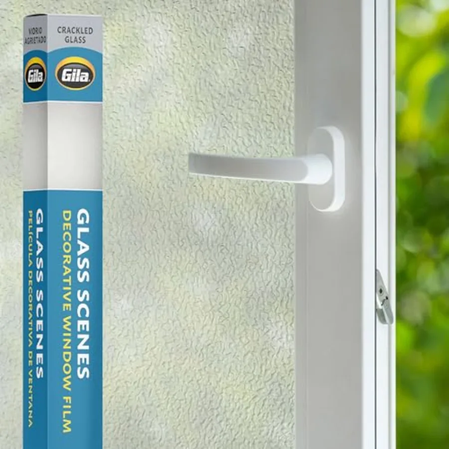 

Декоративная самоклеящаяся пленка GlaScenes Crkled Gla, 3 фута x 6,5 футов