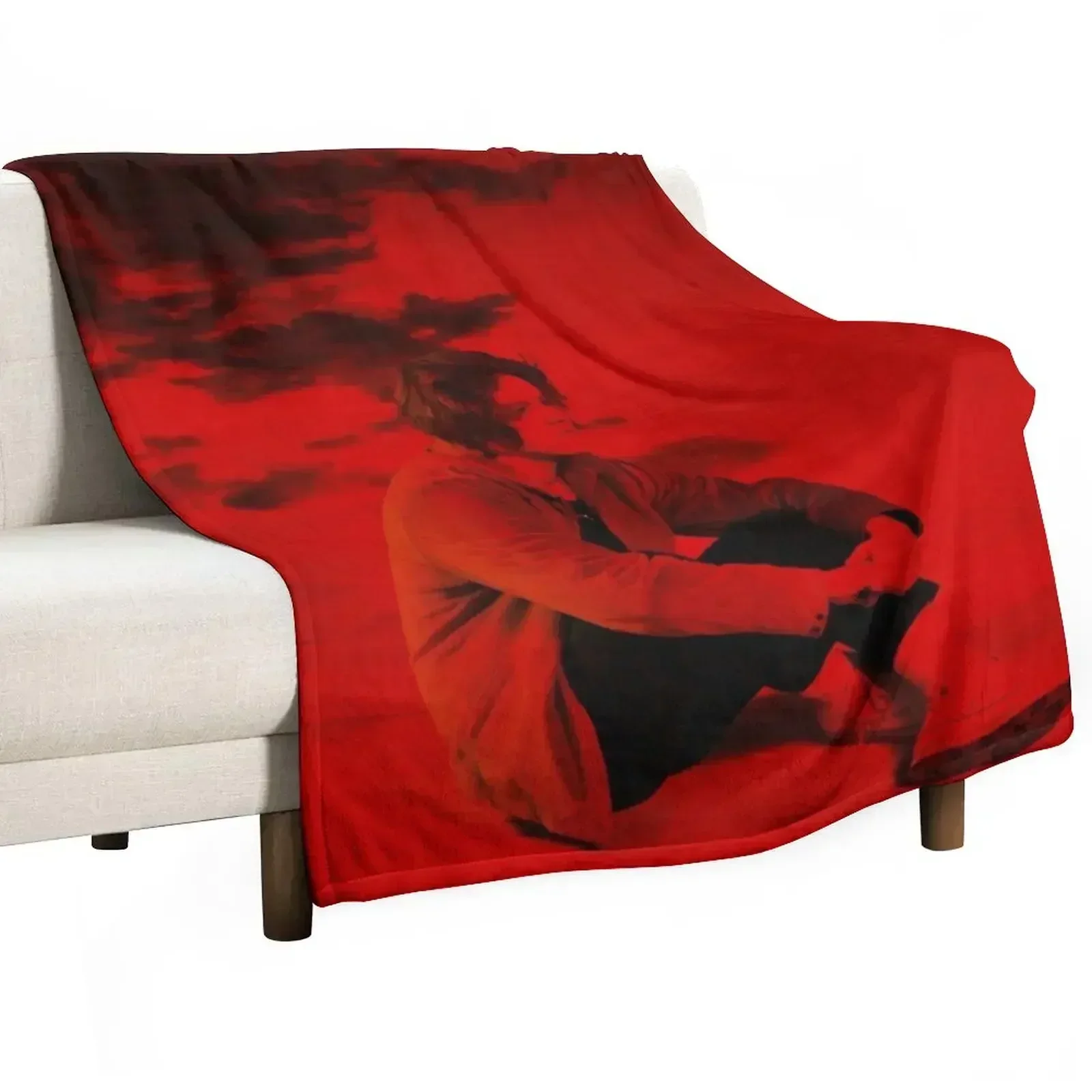 Edwin Landseer - The Monarch of the Glen, artwork by Edwin Landseer Throw Blanket Custom Soft Stuffeds Blankets