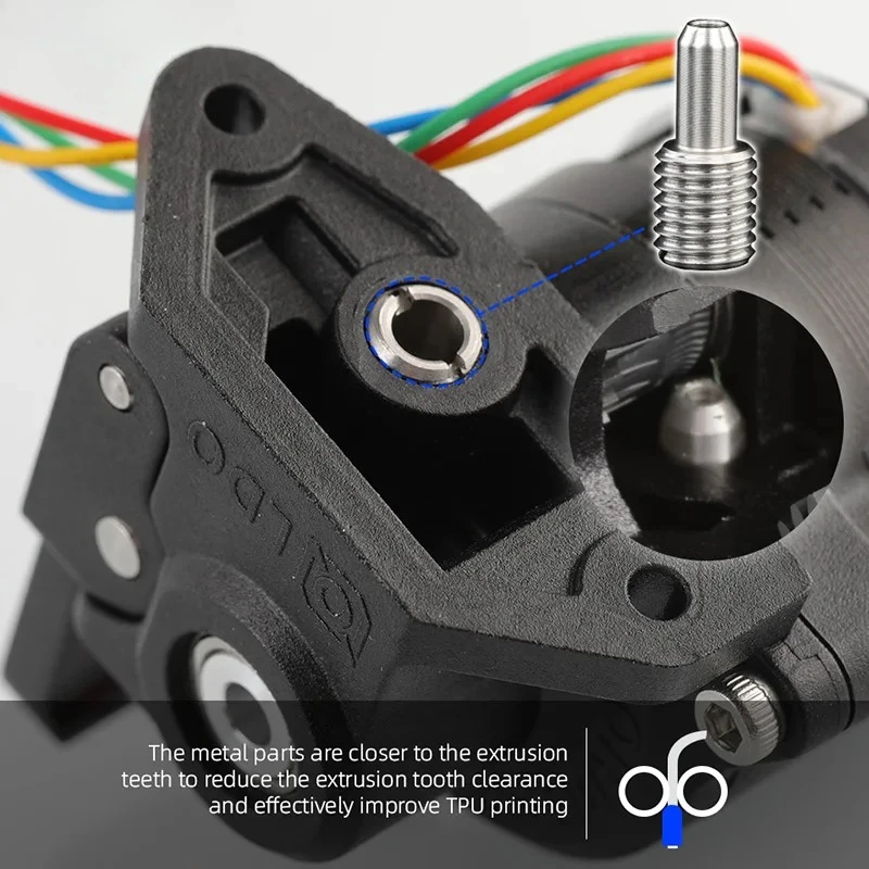 Mellow LDO Orbiter Extruder V2.5 مع محرك LDO المباشر للطابعة Voron 2.4 Creality3D CR-10 Ender3 / PRO BLv ثلاثية الأبعاد