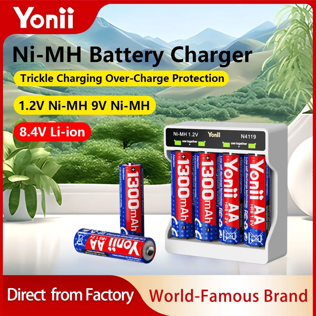 Four-Slot 1.2V Ni-M…