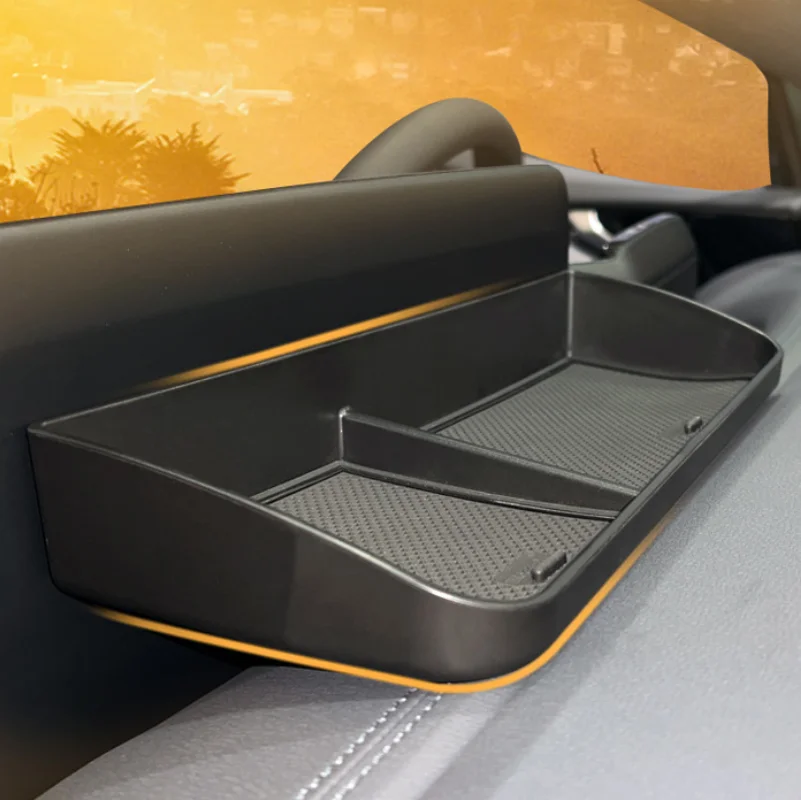 For VW Volkswagen ID.4 GTX Crozz 2021 2022 Car Interior Gps Navigation Screen FrameCentral Storage Tray Container Box Cover #3