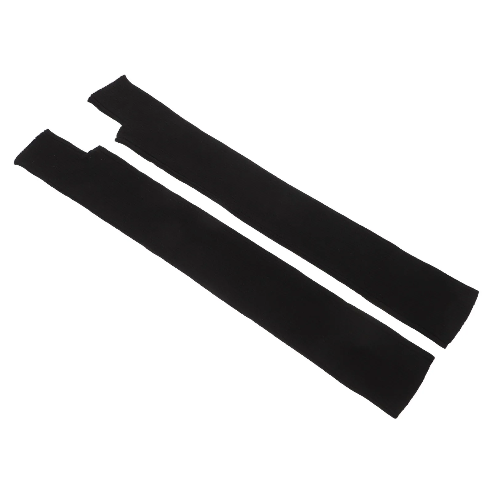 

1Pair Wool Arm Warmers Long Fingerless Knit Sleeves Thumb Hole for Women Winter Autumn Thermal Arm Warmers Autumn Gloves