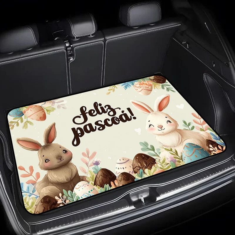 1 Stylish Car Trunk Pad | Holiday Easter Design With 