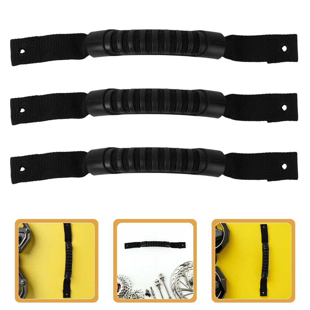 

5pcs Kayak Carry Handle Durable Nylon Webbing Strap Pvc Reinforced Anti-Slip Surface For Inflatable Kayaks Universal Side Mount