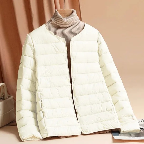 

Lightweight ort Cotton Jaet Women's Slim Fit round Ne Thermal Underwear Vest Autumn Winter Faion Casual Outerwear