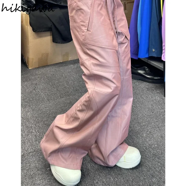 Streetwear Joggers Fashion Wide Leg Pants Women Casual Straight Sweatpants 2023 New Bottoms Harajuku Korean Y2k Pantalon Femme