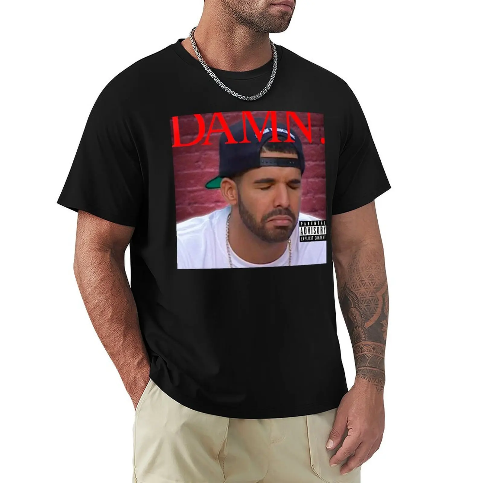 

Drake DAMN T-Shirt Stretch Fabric Comfort T-Shirt