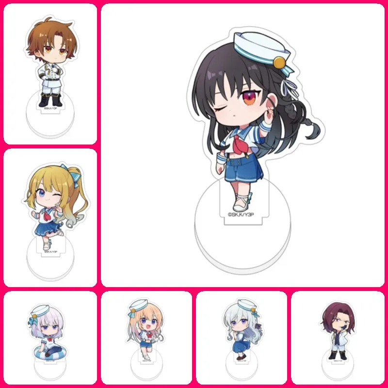 Classroom of the Elite ANIME 10CM Acrylic Mini Stand Figure Stand Plate Cosplay Prop Decor Cartoons Present Friend Keychain