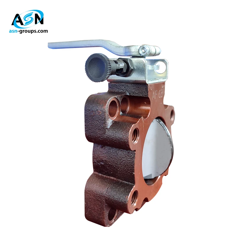 Hot Selling Lugged Wafer Type Butterfly Valve  Ductile Iron Body Handle Wafer Butterfly Valve for Water Oil Gas