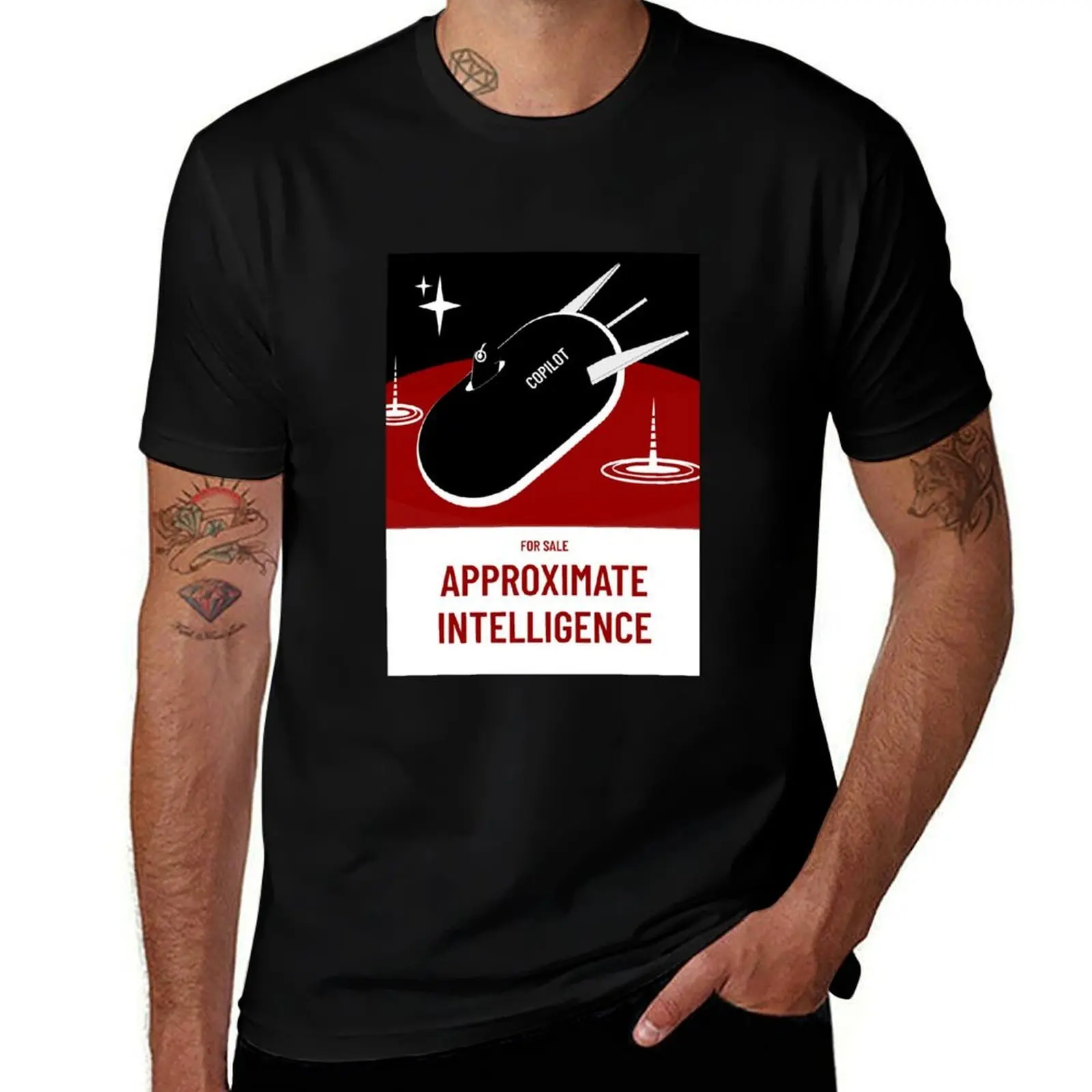 

For Sale Approximate Intelligence - copilot T-Shirt Funny t-shirt Blouse Anime t-shirt shirts graphic tee men