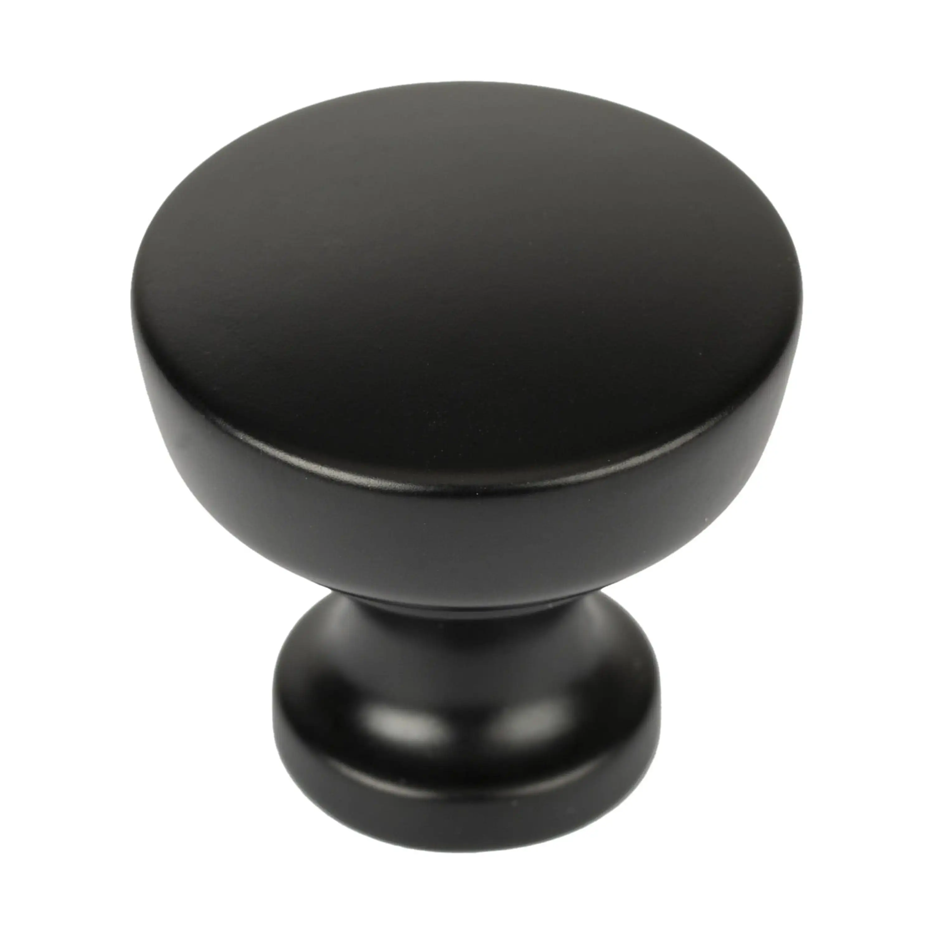 

1-1/4 (32 mm) Modern Knob, Matte Black, 10 Pack