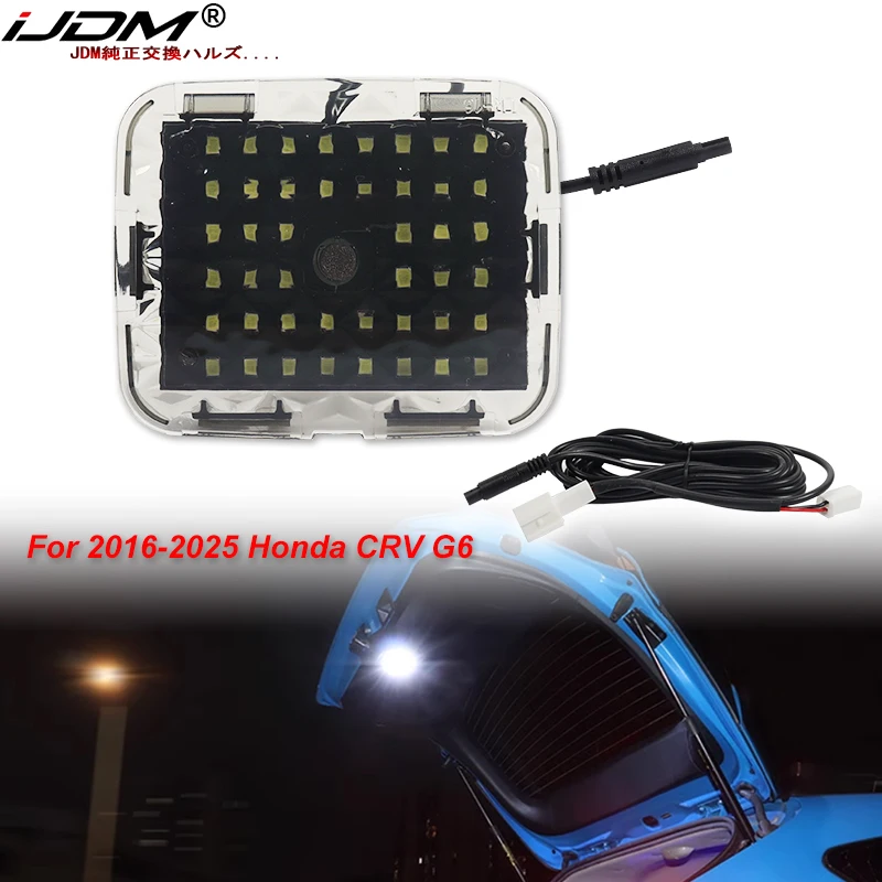 

iJDM Car Xenon White Rear Hatch Door Tailgate Lid Cargo Overhead Light For Honda CRV G6 2016 -2025 w/Auto Trunk Open Light-up