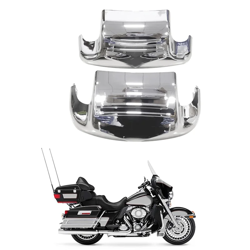 Chrome Front Rear Fender Tip For  Electra Glide Road King Heritage Softail