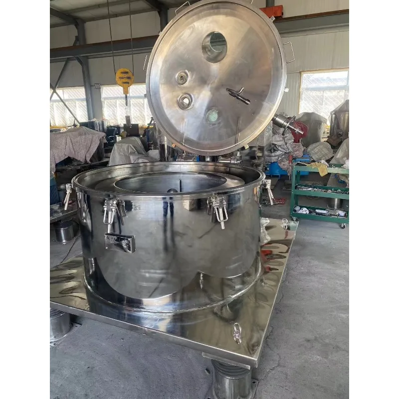 Industrial Juice Centrifuge Plate Type Centrifugal Machine Automatic Unloading Centrifuge Separator for Solid Liquid