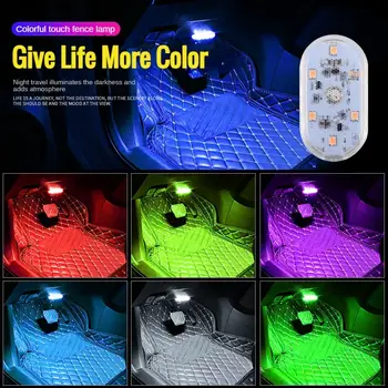 Dekorace auta Atmosférická lampa APP 64s RGB Symphony Car Ambient Light Interior LED pásek pro BMW E81 E82 E87 E88 F20 F21 F52 F40 10 nejlepší prodej Osvětlení interiéru BMW F40 - №7