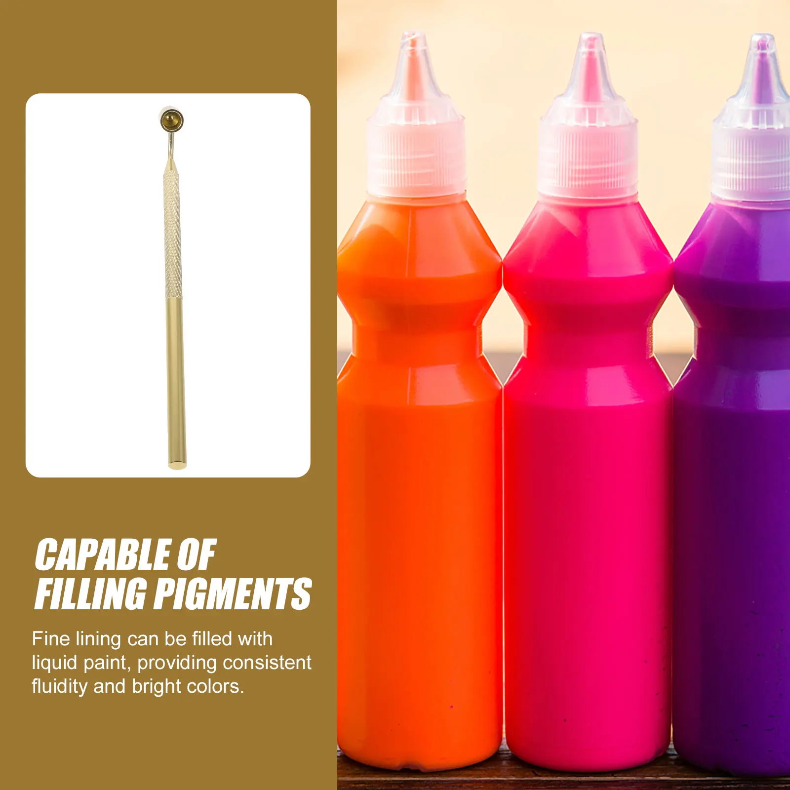

Automotive Touch Up Paint Pen 0.5mm Slanted Tip Fine Liner Car Scratch Repair Tool Fillable Liquid Paint Portable Easy Use