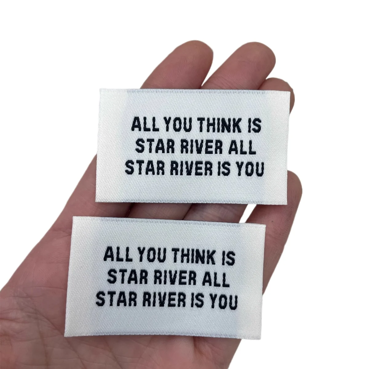 Fabric Woven Label Patch for Clothes - DIY Sewing  On Embroidered Tags，Clothing Repair Patches for Jeans Pants Jackets view 6