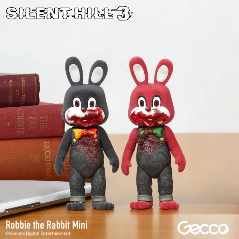

9,5 см Gecco Silent Hill 3, кролик Робби, мини-фигурка аниме, игра ужасов, товары для рабочего стола, милые специальные украшения, фигурки животных