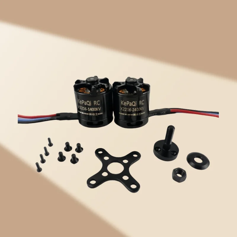 KPQ X2216 moteur sans balais à grande traction de haute qualité pour avions modèles RC 1400KV 2400KV Applications d'avion 3D