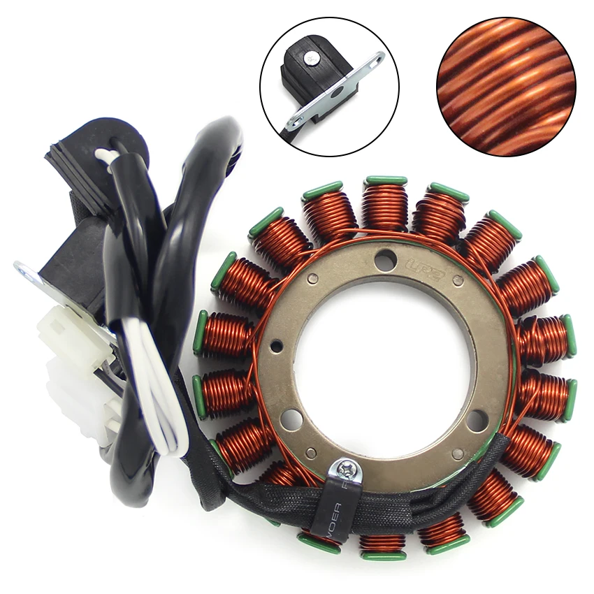 

Motorcycle Ignition Coil Stator For Yamaha XVS650 V-Star Custom XVS650A Drag Star Classic OEM:5SC-81410-01 5SC-81410-02 Coil