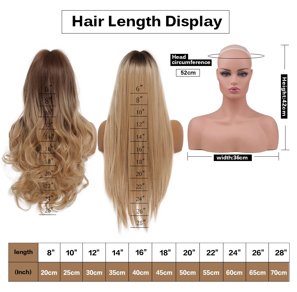 Blonde goldbraune Ombre lange gerade synthetische Perücke für Frauen mit Vorhang-Pony, hitzebeständiges Haar für Frauen, tägliche Party – Detail 18
