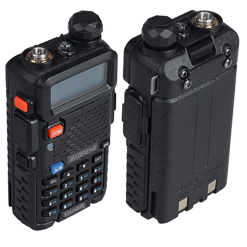 Imagem -05 - Baofeng Original Uv5r Walkie Talkie Dual Band 136174mhz 400520mhz Portátil bf Uv-5r 8w Rádio em Dois Sentidos Pofung Transceptor Pcs