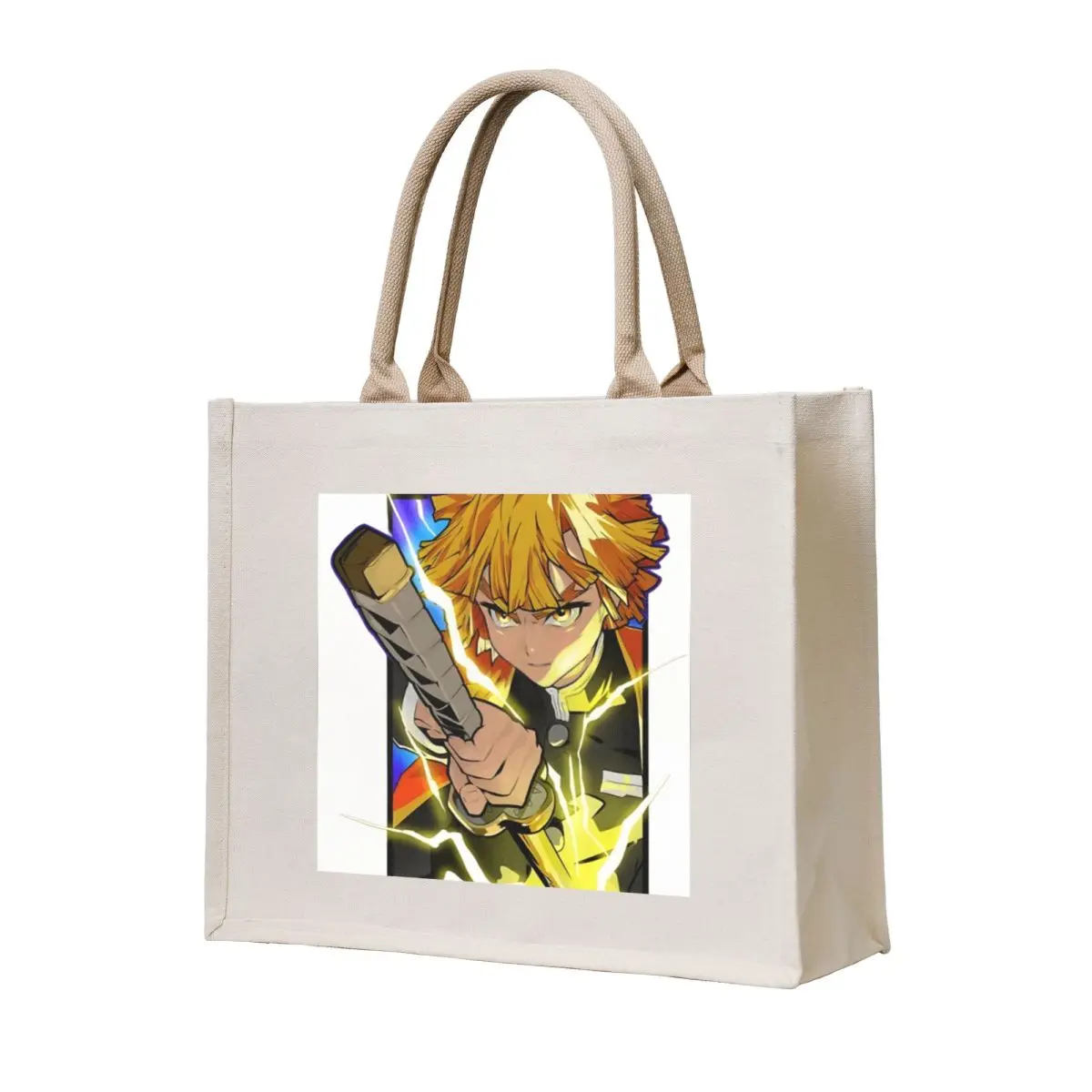 

agatsuma zenitsu Tote Bag Handbags women shoping bag custom bags tote bag screen