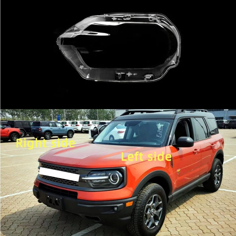 

For Ford Bronco Sport 2023 2024 Headlight Shell Replacement Headlight Cover Headlamp Lens Headlight Glass