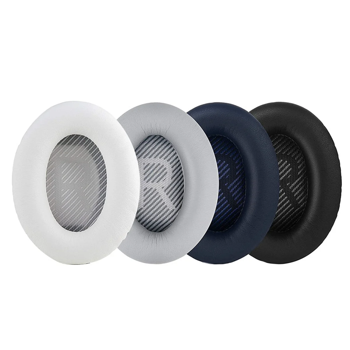 وسادات أذن بديلة لأجزاء إصلاح سماعات الرأس BOSE QC35 QC35 II باللون الأبيض&A22K