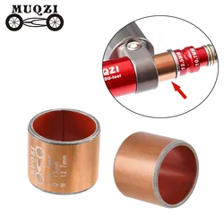 MUQZI MTB Rear Shock Bushing Bike Rear Suspension Shock Absorber Bushing ID 12.7mm 12mm OD 15mm 14mm Adapter