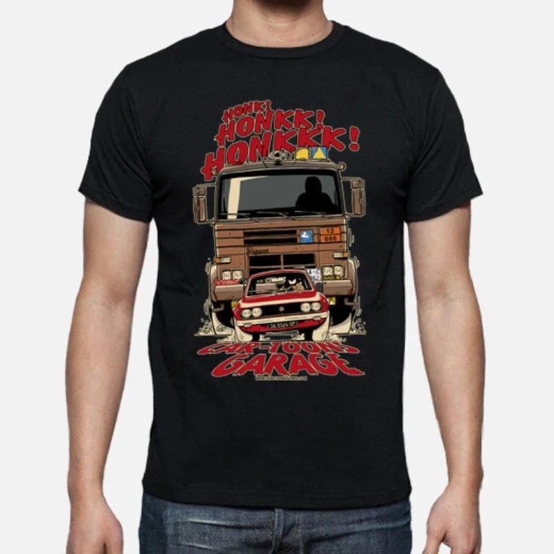 Summer Cotton Short Sleeve O-Neck Mens Gift T Shirt New S-5xl Pegaso Duel. Car-toons Garage T-Shirt men clothing harajuku funny