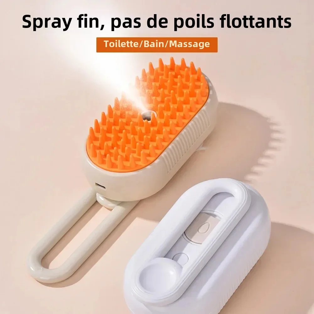 Peigne électrique explosif pour animaux de compagnie, 1 pièce, peigne de Massage pour chats et