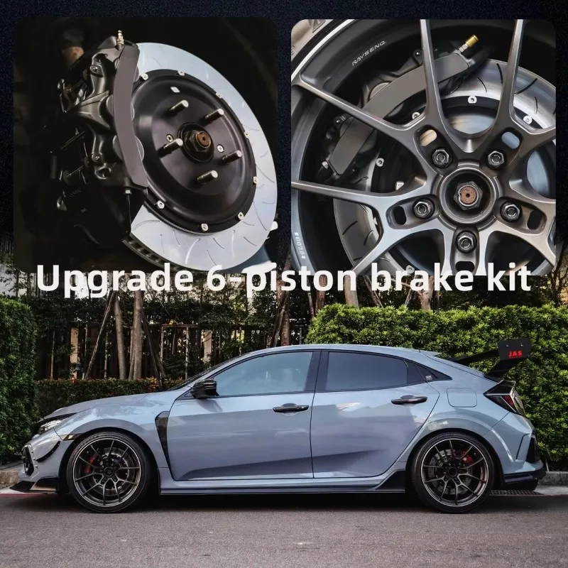 Brake Caliper Kit 6 Pot Upgrade Caliper Brake Kit 18inch