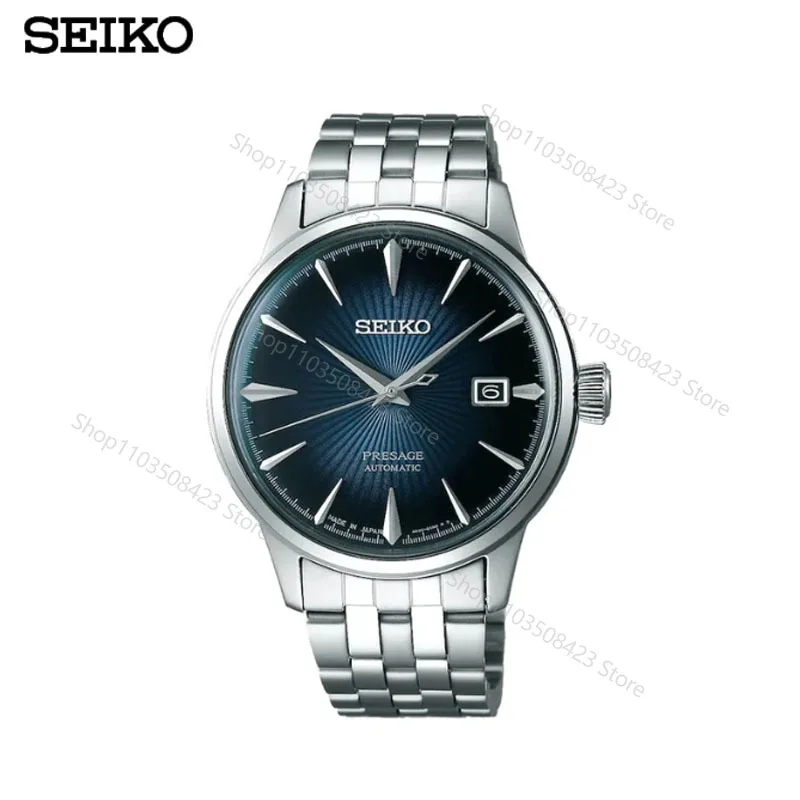 Original SEIKO Presage Watch Men Automatic Mechanical Japanese Quartz watch Waterproof Stainless Steel Business Leisure Watches