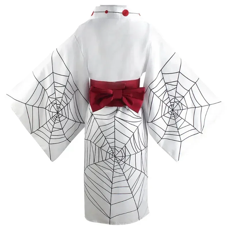 Novo anime demon slayer kimetsu não yaiba aranha oni ayaki rui cosplay unissex quimono conjunto completo trajes de carnaval de halloween