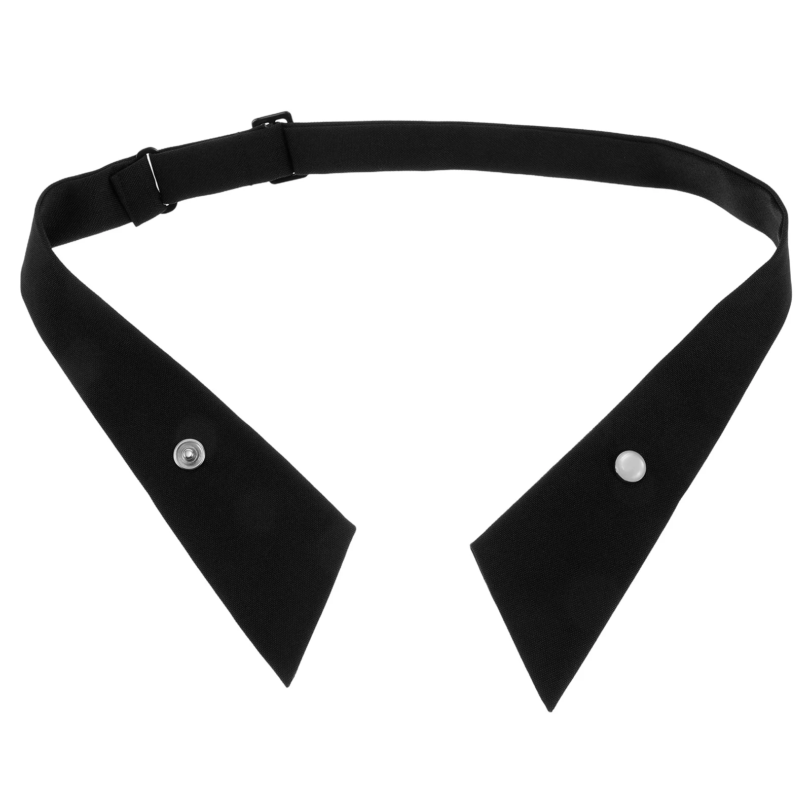 

School Uniform Cross Bow Tie Navy Blue Pre Tied Bow for Girls Adjustable Necktie Blouse Accessory Cosplay Costume Neck Tie