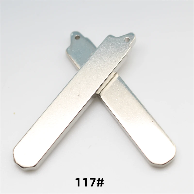 

OEM 20Pcs 117# Original Metal Blank Uncut Flip Remote Key Blade For Honda 2014 Accord Crider