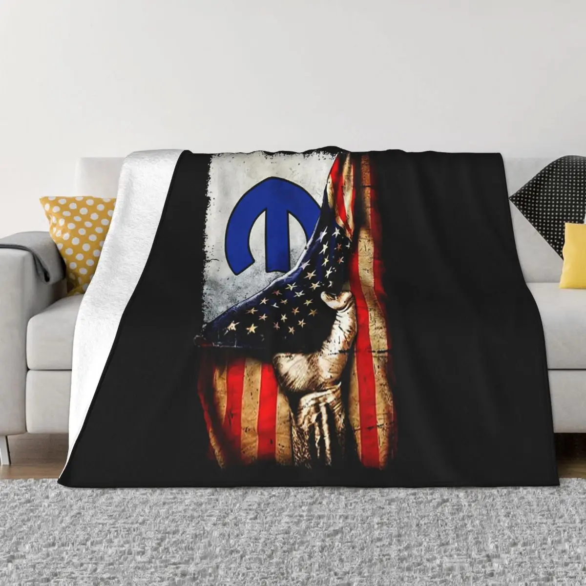 Mopar Racing Oil Filter Inside Flag Mens Us Hot Gift Game Designing Brand Style Gift Splicing Science Kawaii Throw Blanket