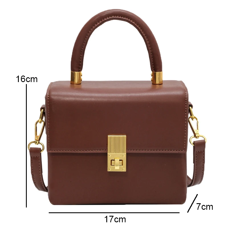 Vintage Handbags for Women Luxury PU Leather Female Bag Crossbody Bags Tote Women\'s 2023 Trend Messenger Shoulder Bag