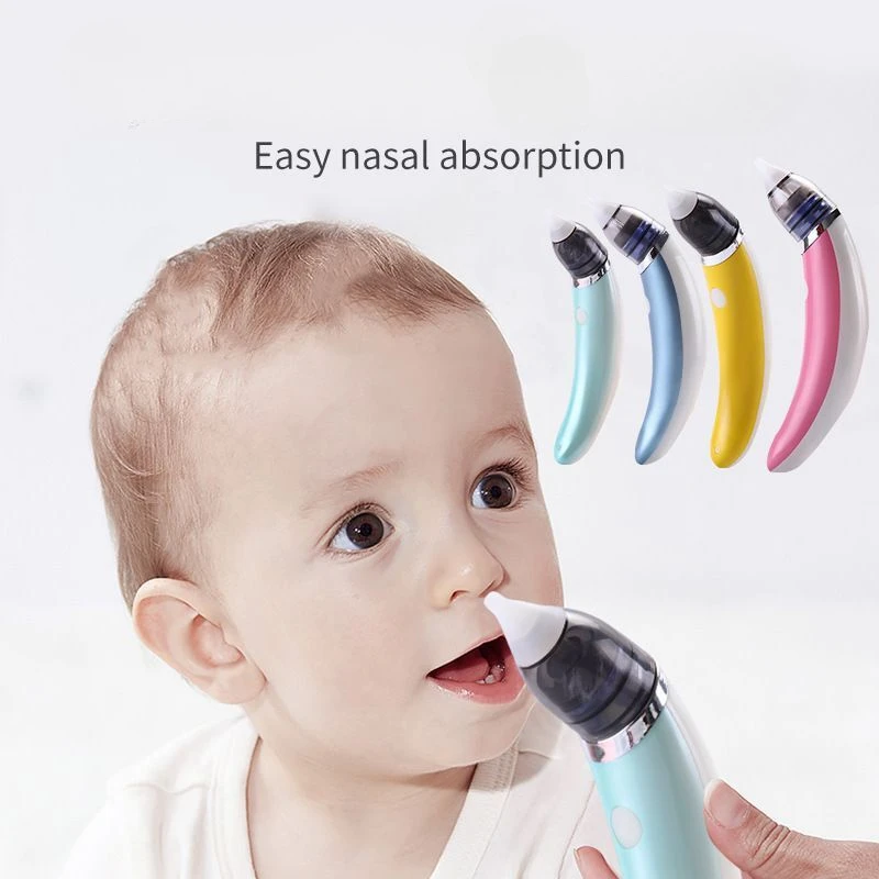 1Pc New Children\'s Nasal Cleaning Instrument Electric Nasal Suction Baby Nasal Suction Cleaner Maternal and Infant Products