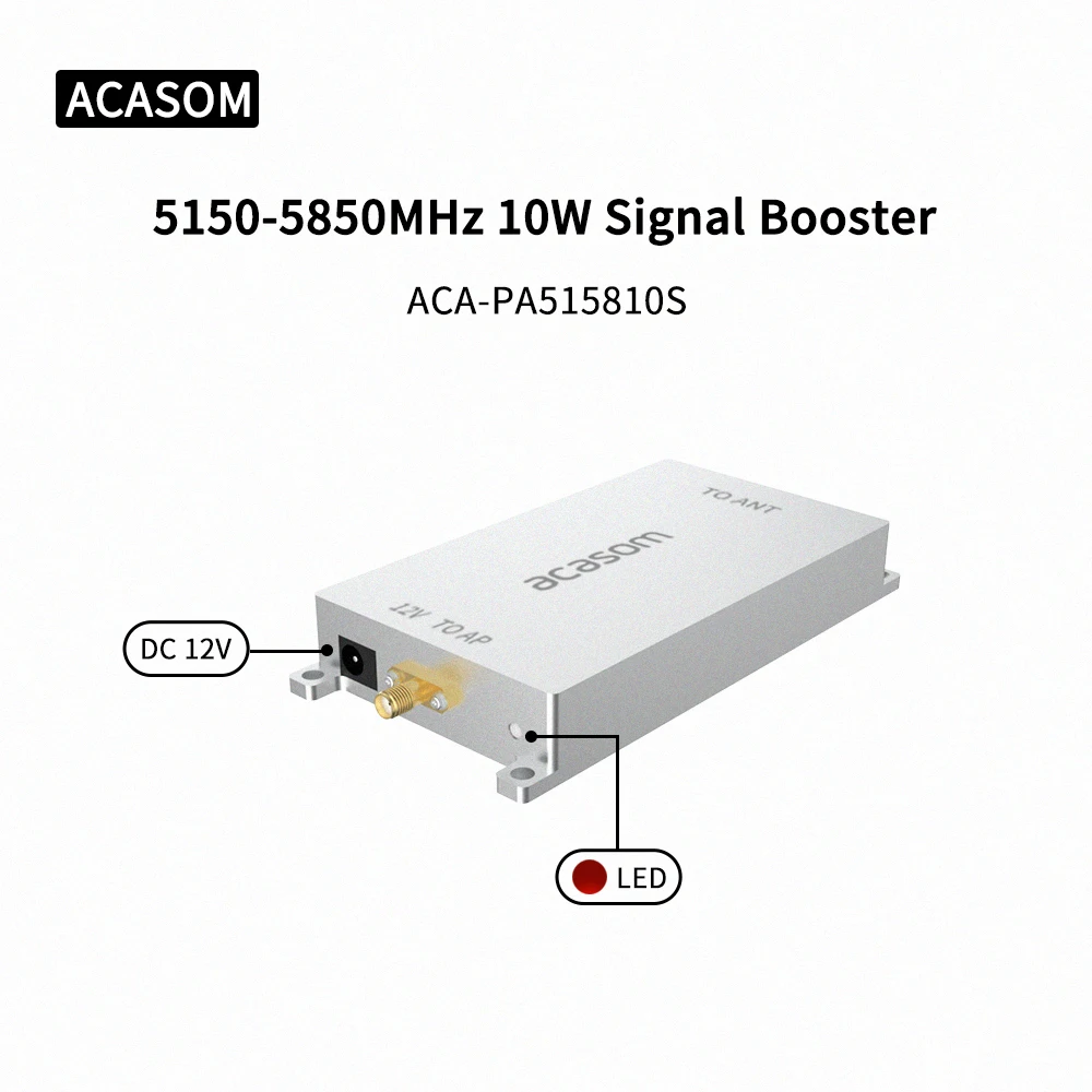 5.15-5.85GHz 10W DJI Drone Mavic 3 Phantom Avata FPV amplificatore di segnale Extender ripetitore di segnale Drone Range Extender