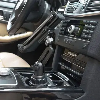 범용 자동차 컵 거치대 폰 마운트, 각도 조절 가능, 자동차 크래들 컵 태블릿 마운트, 아이패드 아이폰 3.5-12.5 인치 폰 태블릿용 