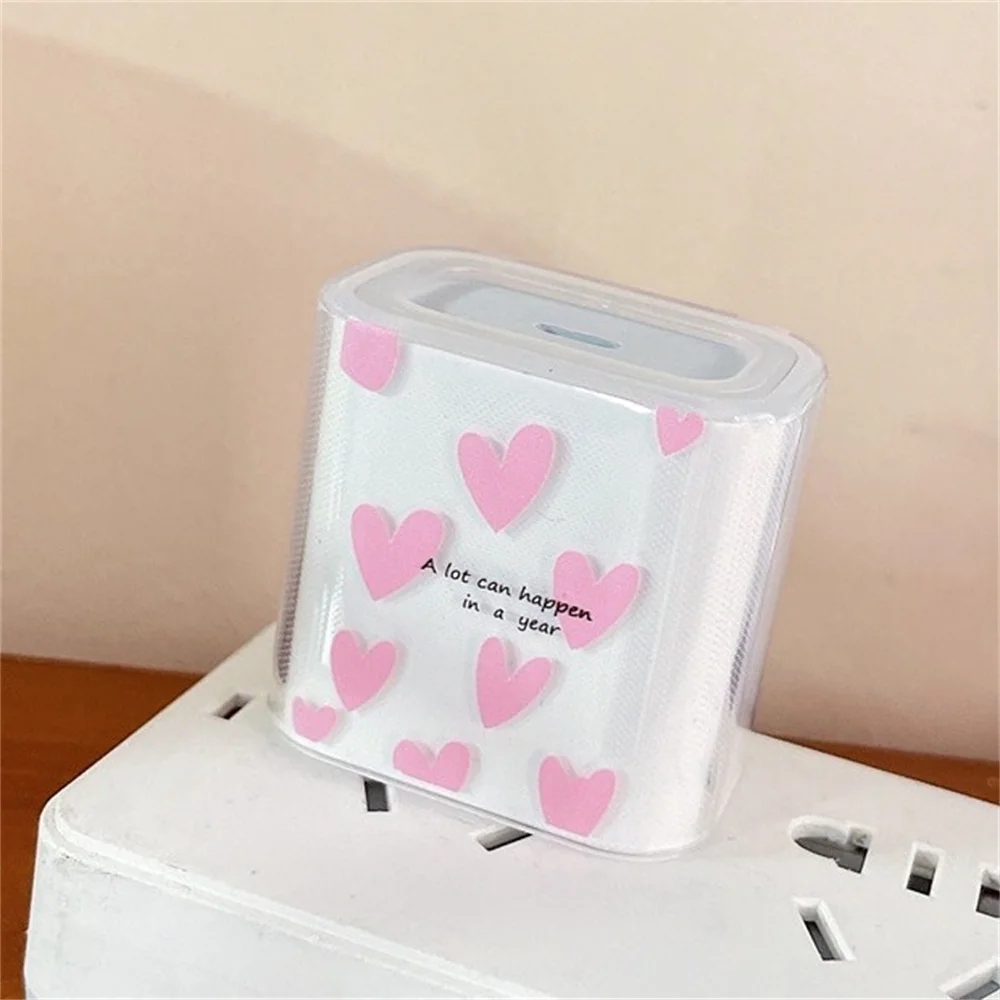Changeable Chargers Protector For IphoneCharger Head Protective Sleeve Cute Convenient Mobile Phone Charger Cover Tpu