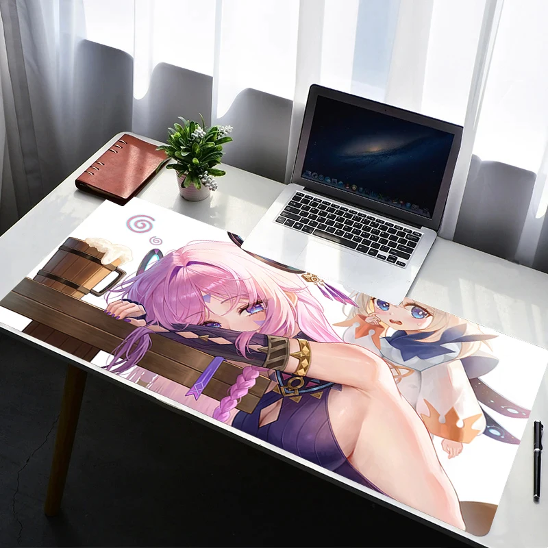 Mouse Pad Laptop Non Slip Extended Desktop Mouse Mat PC Rubber Keyboard Pad G-genshin Impact Citlali Gaming Accessories Mousepad
