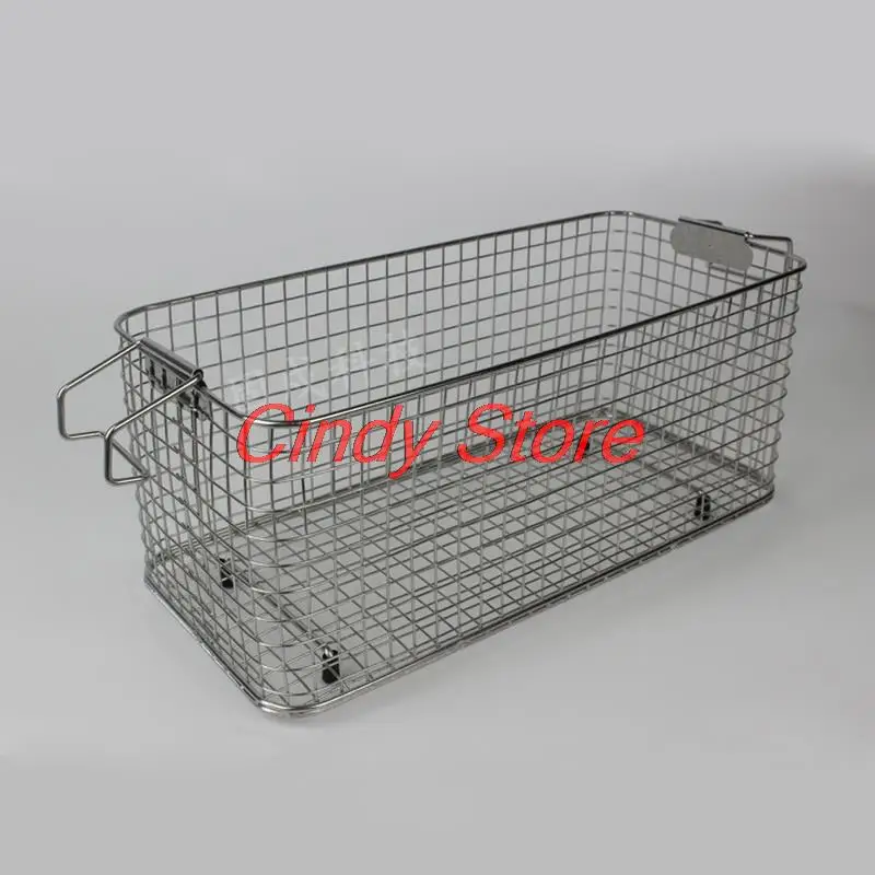 1PC Stainless Steel Mesh Basket Ultrasonic for SUS304 Stainless Steel ultrasonic cleaner mesh basket