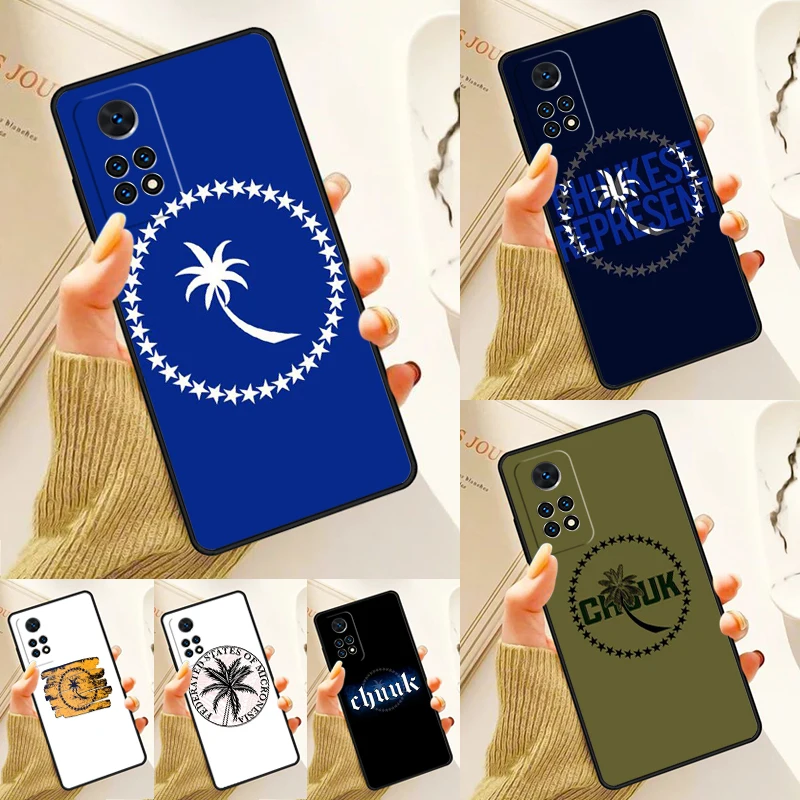 Chuuk Chuukese Pride 691 Case For Samsung Galaxy S24 Plus S23 S20 S21FE Lite S22 Ultra Note 20 S8 S9 S10 Phone Coque