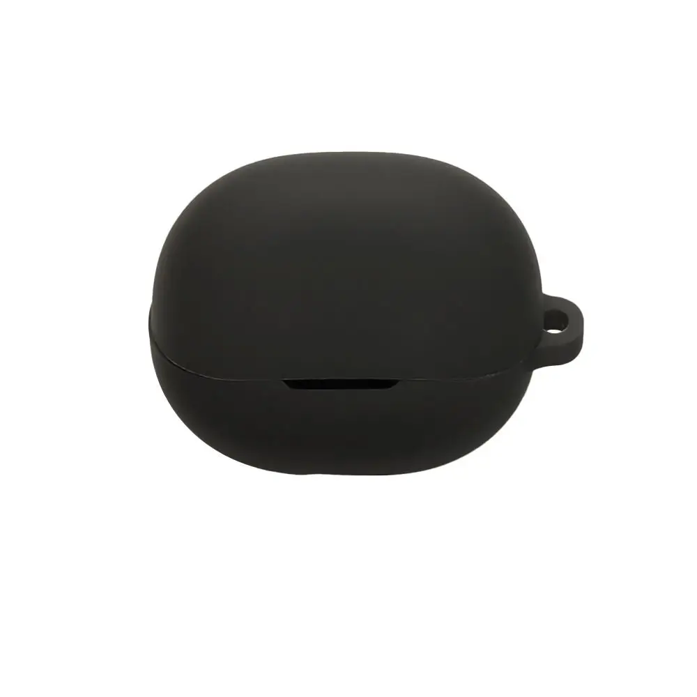 Anti-fall Earphone Case with Keyring Dustproof Earbuds Cover Anti Scratch Silicone for QCY MeloBuds N20 view 4