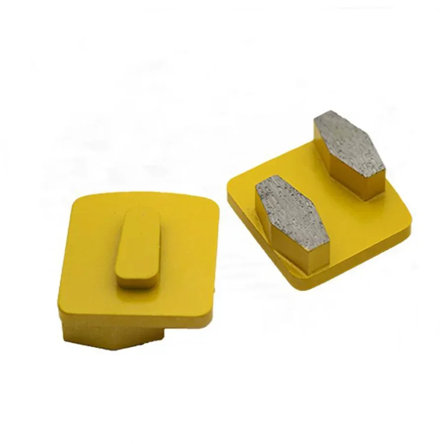 Monkey King 3PCS Redi Lock Diamond Grinding Shoes Soft Medium Hard Bond For Husqvarna Grinder Concrete Terrazzo Scraper
