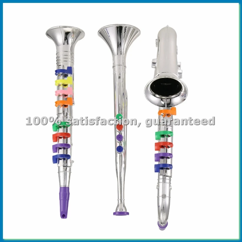 

Набор из 3 детских музыкальных инструментов: кларнет, саксофон, труба, комбинированный комплект духовых и медных инструментов для малышей Play-FABY