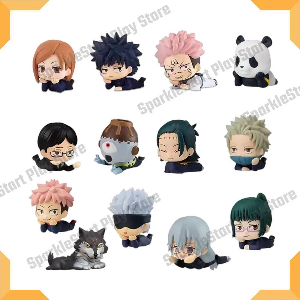 

Оригинальные фигурки BANDAI Jujutsu Kaisen: Итадори Юдзи, Нанами Кэнто, Идзичи Китотака, серия Gashapon Hugging Data Cable